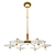 Gwenda Swing Lights Chandelier 3D model small image 1