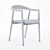 Sleek HATA Chair: Modern Design 3D model small image 3