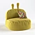 Cozy Eared Child Seat 3D model small image 2