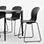 Modern BoConcept Adelaide Dining Chair 3D model small image 2