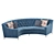 Comfort Supreme: Premium Sofa for Your Ultimate Relaxation 3D model small image 1