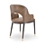 Sleek Dante Chair by Stella Mobiliya 3D model small image 3