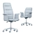 Modern Ergonomic Office Chair: KARL 3D model small image 3