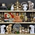 Contemporary Decor Set for Shelves 3D model small image 1