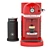 Kitchenaid Nespresso Coffee Machine + Aeroccino 3D model small image 2