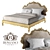 Handcrafted Josephine Bed by Romano Home 3D model small image 1