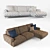 Eclectico Ditre Italia Sofa 3D model small image 2