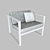 Outdoor Armchair | TRIF Furniture 3D model small image 2