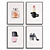 InteriorsHome Poster Set 49: Stylish Frames Included 3D model small image 1