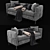 Cosmorelax Casper Turbo Sofa 3D model small image 2