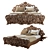 Ekaterina-II Bed: Versatile, 170x210, Meshsmooth Compatible 3D model small image 1