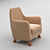 Newbury Chair: Sleek and Stylish Seating Solution 3D model small image 3