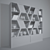 Versatile Black Stacking Shelving 3D model small image 3