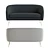 Stella Mid-Century Loveseat: High-Detailed 3D Model 3D model small image 2