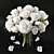 Elegant Rose Sculpture 3D model small image 1