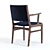 West Elm Coppice Dining Armchair: High-Detailed 3D Model 3D model small image 3
