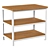 Sturdy Steel and Wood Kitchen Shelf 3D model small image 3