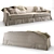 Boho Chic Alexander Sofa 3D model small image 1