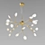 Moooi Heracleum: Modern Gold Metal Pendant Light 3D model small image 1