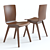 Sleek West Elm Crest Chair: High-Detail 3D Model 3D model small image 1