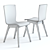 Sleek West Elm Crest Chair: High-Detail 3D Model 3D model small image 2