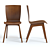 Sleek West Elm Crest Chair: High-Detail 3D Model 3D model small image 3
