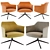 Poliform Stanford Bridge Chair - Elegant, Comfortable Design 3D model small image 1