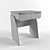 Compact Ergonomic Workstation 3D model small image 3