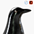 Sleek Vitra Bird: Elegant Decorative Object 3D model small image 2