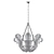 Elegant Calais Chandelier: Radiant Illumination 3D model small image 3