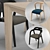 Passioni Genea Chair and Prince Table Set 3D model small image 2