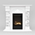 Athena Electric Fireplace 3D model small image 1