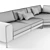 Casamilano Hamptons Corner Sofa 3D model small image 3