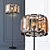 Harlow Crystal Floor Lamp - Amber 3D model small image 1