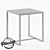 Industrial Chic Loft Table "Ginsberg 3D model small image 2
