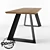 Industrial Chic Table "Colt 3D model small image 2