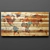 Elegant Wood Wall Decor 3D model small image 1