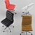 ErgoFlex Office Chair - Modern Design, V-Ray Render 3D model small image 3