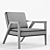 Luxury Aston Martin Armchair V221 3D model small image 3