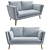 Scandi Comfort: FINYA Jane Sofa 3D model small image 1