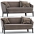 Elegant Molteni & C CHELSEA Sofa 3D model small image 1