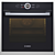 Bosch HBG635BB1: High-Performance Oven 3D model small image 1