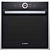 Bosch HBG635BB1: High-Performance Oven 3D model small image 2