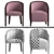 London Tub Lounge Chair: Modern Comfort for Your Space 3D model small image 2