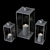 Enchanting Antique Brass Lanterns 3D model small image 2