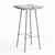 Natural Oak Counter Stool 3D model small image 3