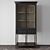 Elegant Glass Wardrobe - 1080x2000x410mm 3D model small image 1