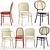 Thonet Vienna: N 811, N 0 & Morris Chairs 3D model small image 1