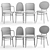 Thonet Vienna: N 811, N 0 & Morris Chairs 3D model small image 3