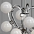 1970s Modernist Sputnik Chandelier 3D model small image 2